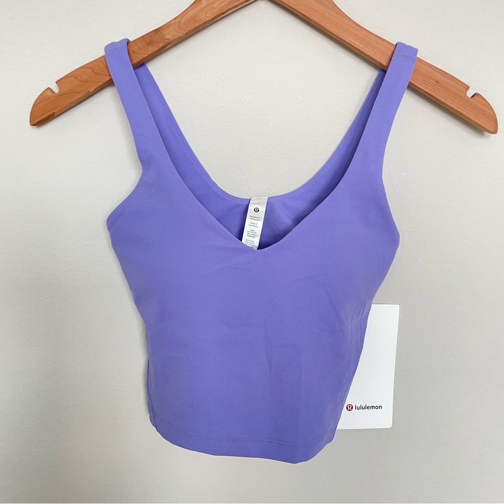 NWT Lululemon Align Tank Dark Lavender Size 0